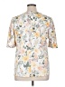 Luxology Ivory Short Sleeve Blouse Size 1X - photo 2