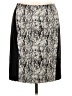 Rachel Roy Graphic Black Formal Skirt Size 10 - photo 1