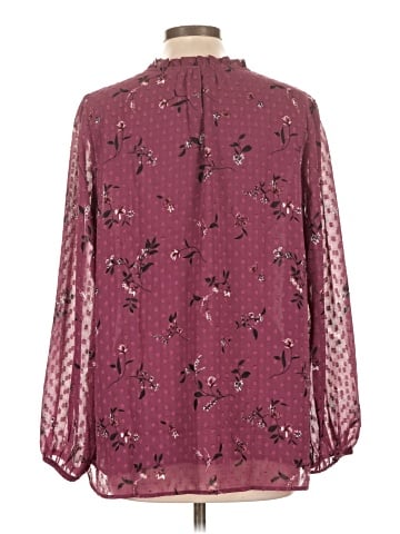 Hilary Radley Long Sleeve Blouse (view 2)