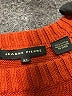 Jeanne Pierre 100% Cotton Orange Pullover Sweater Size XL - photo 7