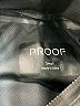 Proof 100% Polyester Gray Raincoat Size S - photo 6