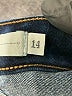 Levi's Solid Blue Jeans Size 14 - photo 8