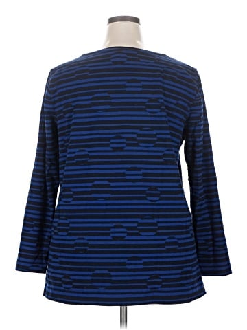 Zenergy by Chico's 3/4 Sleeve T-Shirt (view 2)