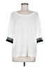 Ginger G. White 3/4 Sleeve Top Size M - photo 1