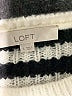 Ann Taylor LOFT Stripes Ivory Pullover Sweater Size S - photo 7