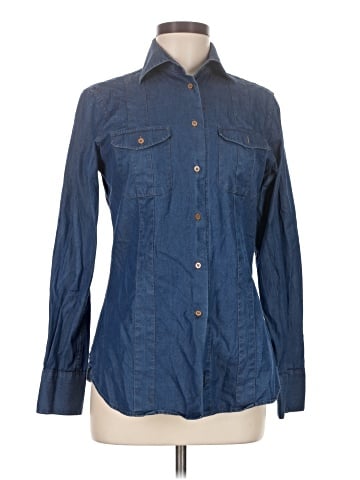 Faconnable Long Sleeve Button-Down Shirt (view 1)