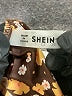 Shein Floral Brown Swimsuit Top Size 2X - photo 3