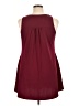 Lildy Burgundy Sleeveless Top Size XL - photo 2