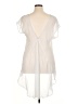Studio Y 100% Polyester Ivory Short Sleeve Blouse Size XL - photo 2
