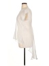 Studio Y 100% Polyester Ivory Short Sleeve Blouse Size XL - photo 5