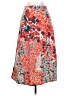 Unbranded Print Orange Casual Skirt Size XS - photo 1