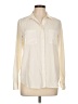 Lands' End Ivory Long Sleeve Button-Down Shirt Size 10 - photo 1