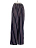 Ultra Flirt 100% Polyester Stripes Blue Casual Pants Size S - photo 2