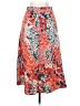 Unbranded Print Orange Casual Skirt Size XS - photo 2