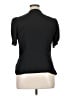 Who What Wear 100% Polyester Black Short Sleeve Blouse Size XL - photo 2