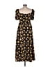 Unbranded 100% Polyester Black Casual Dress Size L - photo 2