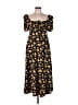 Unbranded 100% Polyester Black Casual Dress Size L - photo 1
