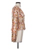 Billabong Orange Long Sleeve Blouse Size S - photo 4