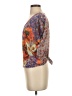 Dream Daily 100% Polyester Orange Short Sleeve Blouse Size S - photo 5