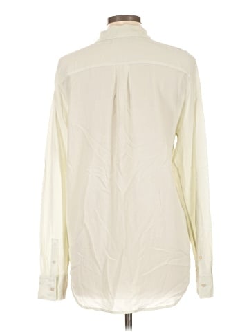 Everlane Long Sleeve Silk Top (view 2)
