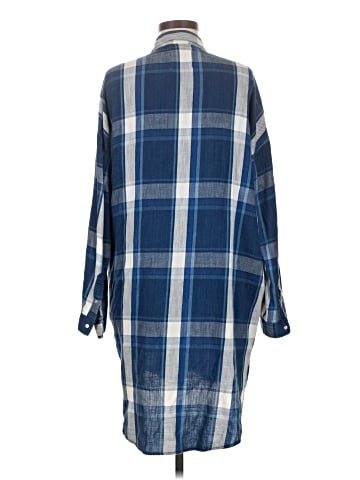 Zara TRF 3/4 Sleeve Button-Down Shirt (view 2)