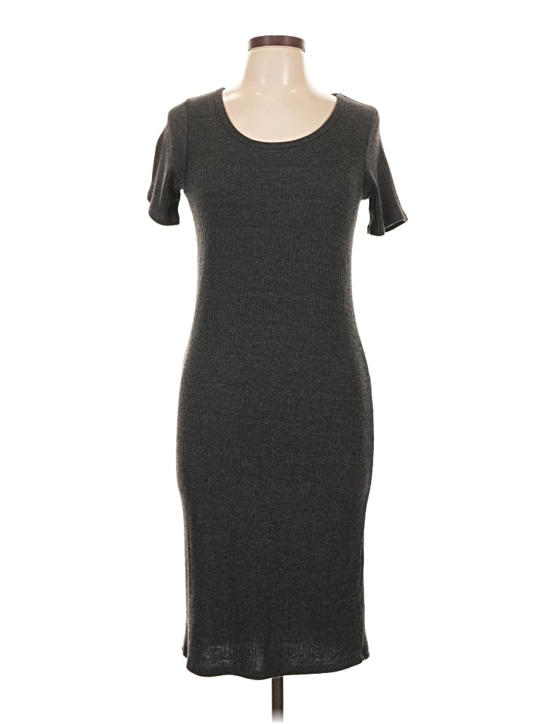 Pre-owned One Clothing Casual Dress In Gray