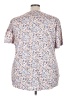 Moshu Floral Ivory Short Sleeve Blouse Size 4X - photo 2