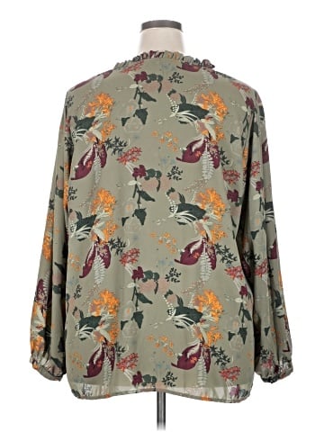 Well Worn Long Sleeve Blouse (view 2)