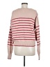 Madewell Stripes Pink Pullover Sweater Size M - photo 2