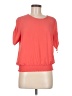 MICHAEL Michael Kors Orange Short Sleeve Top Size M - photo 1