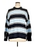 Sonoma Goods for Life Stripes Blue Pullover Sweater Size XL - photo 1