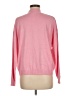 Naif 100% Viscose Hearts Pink Turtleneck Sweater One size - photo 2