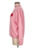 Naif 100% Viscose Hearts Pink Turtleneck Sweater One size - photo 5