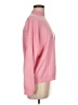 Naif 100% Viscose Hearts Pink Turtleneck Sweater One size - photo 4