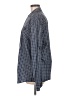 Michael Brandon Checkered-gingham Blue Long Sleeve Button-Down Shirt Size M - photo 5