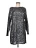Steve Madden Silver Cocktail Dress Size 8 - photo 1