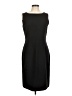 Alfani Solid Black Cocktail Dress Size 8 - photo 1