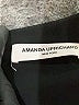 Amanda Uprichard Black 3/4 Sleeve Top Size M - photo 7