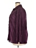 Truself 100% Polyester Purple Long Sleeve Blouse Size 1X - photo 5