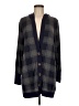 Maurices Plaid Gray Cardigan Size M - photo 1