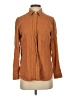 J.Crew 100% Cotton Brown Long Sleeve Blouse Size 2 - photo 1