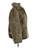 Sam Edelman 100% Polyester Green Faux Fur Jacket Size L - photo 4