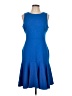 Ivanka Trump Blue Cocktail Dress Size 10 - photo 1