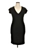 Zara Solid Black Cocktail Dress Size XL - photo 1
