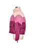 Rebecca Minkoff 100% Polyester Color Block Pink Snow Jacket Size XL - photo 5