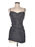 Forever 21 Metallic Silver Cocktail Dress Size M - photo 1
