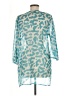 Cypress 100% Polyester Teal 3/4 Sleeve Blouse Size M - photo 2