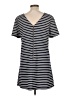 Blu Pepper Stripes Blue Casual Dress Size L - photo 2
