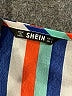 Shein 100% Polyester Stripes Blue Casual Dress Size S - photo 7