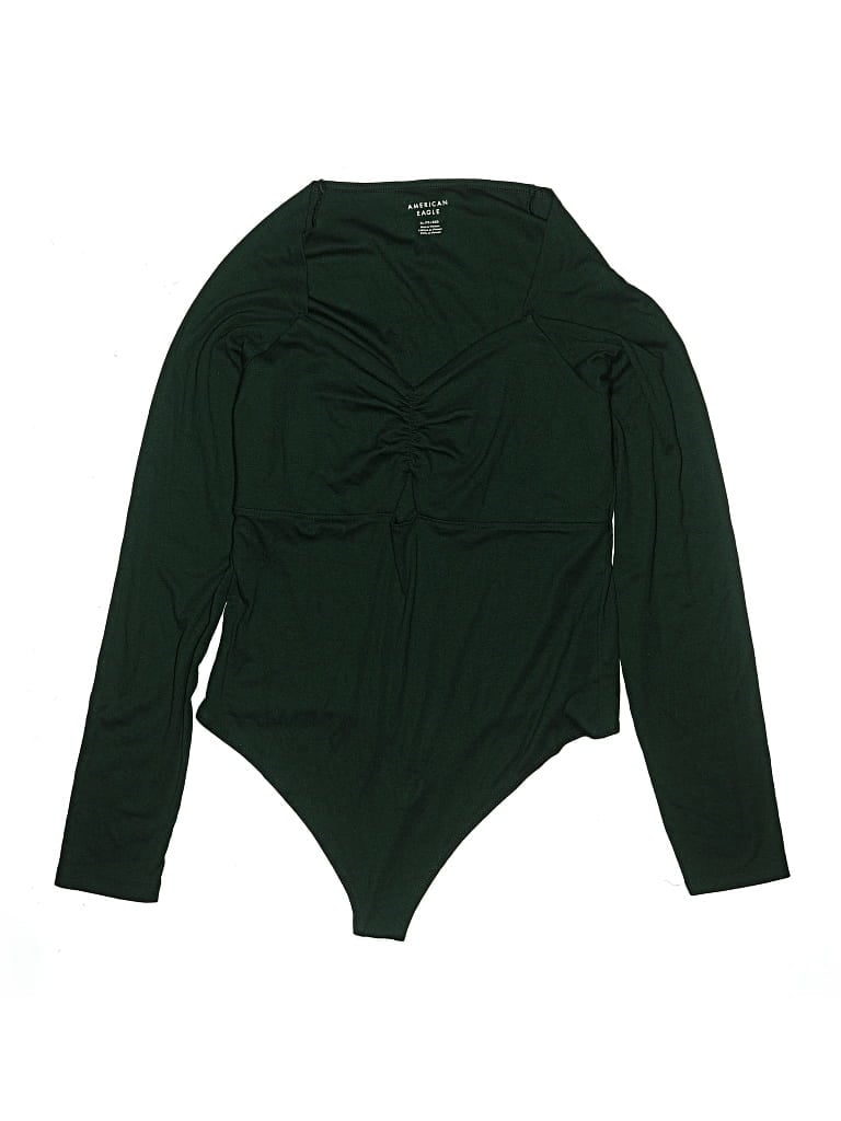 Pre-owned American Eagle Outfitters Bodysuit In Green